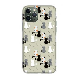 CaseCompany Katten: Volledig geprint iPhone 11 Pro Hoesje