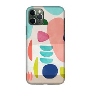 CaseCompany Bold Rounded Shapes: Volledig geprint iPhone 11 Pro Hoesje