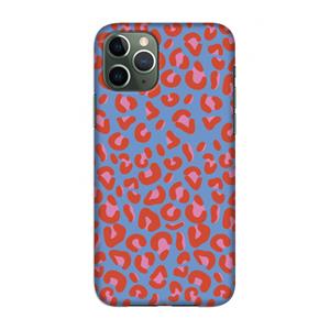 CaseCompany Leopard blue: Volledig geprint iPhone 11 Pro Hoesje