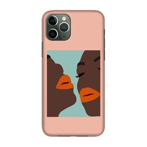 CaseCompany Orange lips: Volledig geprint iPhone 11 Pro Hoesje