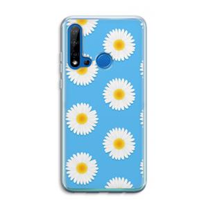 CaseCompany Margrietjes: Huawei P20 Lite (2019) Transparant Hoesje
