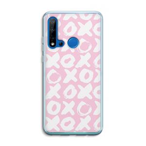 CaseCompany XOXO: Huawei P20 Lite (2019) Transparant Hoesje