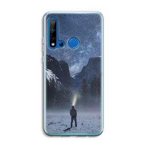 CaseCompany Wanderlust: Huawei P20 Lite (2019) Transparant Hoesje