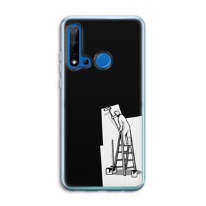 CaseCompany Musketon Painter: Huawei P20 Lite (2019) Transparant Hoesje