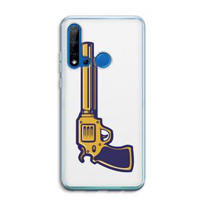 CaseCompany Pew Pew Pew: Huawei P20 Lite (2019) Transparant Hoesje