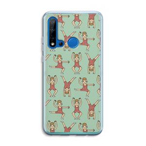 CaseCompany Gymboys: Huawei P20 Lite (2019) Transparant Hoesje