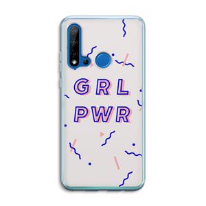 CaseCompany GRL PWR: Huawei P20 Lite (2019) Transparant Hoesje