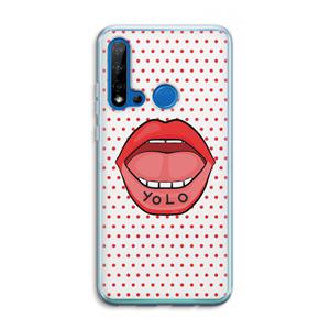 CaseCompany Yolo Denise: Huawei P20 Lite (2019) Transparant Hoesje