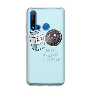 CaseCompany Best Friend Forever: Huawei P20 Lite (2019) Transparant Hoesje