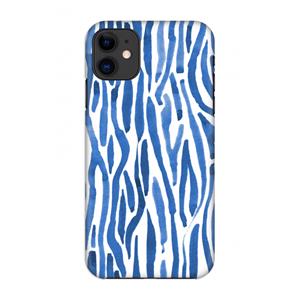 CaseCompany Blauwe nerven: Volledig geprint iPhone 11 Hoesje