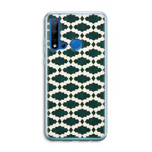CaseCompany Moroccan tiles: Huawei P20 Lite (2019) Transparant Hoesje