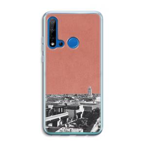 CaseCompany Marrakech Skyline : Huawei P20 Lite (2019) Transparant Hoesje