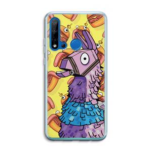 CaseCompany Loot Burger: Huawei P20 Lite (2019) Transparant Hoesje
