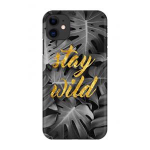 CaseCompany Stay wild: Volledig geprint iPhone 11 Hoesje