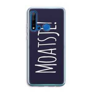 CaseCompany Moatsje!: Huawei P20 Lite (2019) Transparant Hoesje
