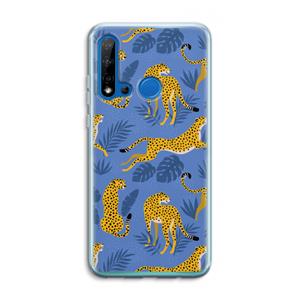 CaseCompany Luipaard: Huawei P20 Lite (2019) Transparant Hoesje