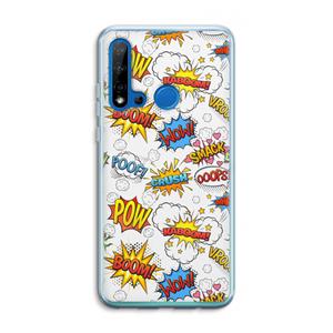 CaseCompany Pow Smack: Huawei P20 Lite (2019) Transparant Hoesje