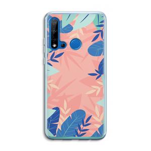 CaseCompany Tropisch: Huawei P20 Lite (2019) Transparant Hoesje