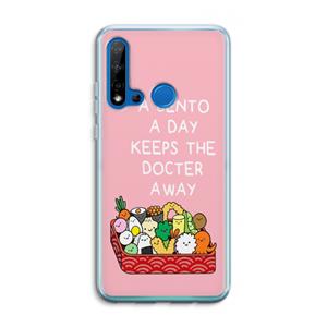 CaseCompany Bento a day: Huawei P20 Lite (2019) Transparant Hoesje