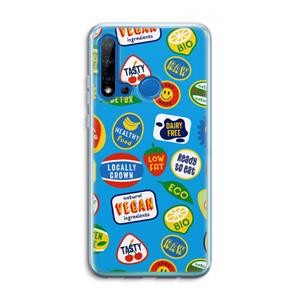 CaseCompany Fruitsticker: Huawei P20 Lite (2019) Transparant Hoesje