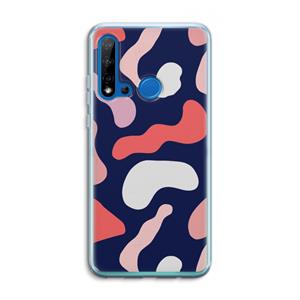 CaseCompany Memphis Shapes Pink: Huawei P20 Lite (2019) Transparant Hoesje