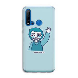 CaseCompany Zwaai: Huawei P20 Lite (2019) Transparant Hoesje