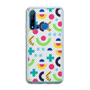 CaseCompany 8-bit N°1: Huawei P20 Lite (2019) Transparant Hoesje