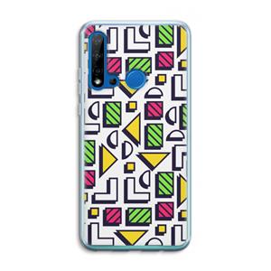 CaseCompany 8-bit N°4: Huawei P20 Lite (2019) Transparant Hoesje