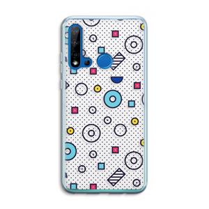 CaseCompany 8-bit N°9: Huawei P20 Lite (2019) Transparant Hoesje