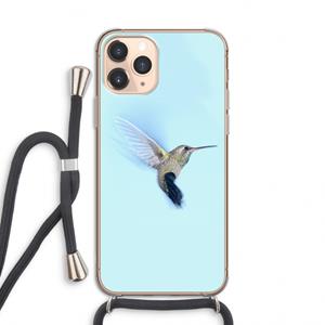 CaseCompany Kolibri: iPhone 11 Pro Transparant Hoesje met koord