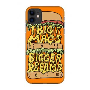 CaseCompany Big Macs Bigger Dreams: Volledig geprint iPhone 11 Hoesje