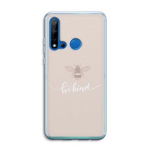 CaseCompany Be(e) kind: Huawei P20 Lite (2019) Transparant Hoesje