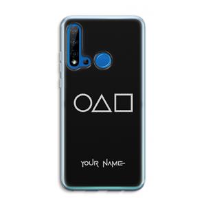 CaseCompany Squid Game: Huawei P20 Lite (2019) Transparant Hoesje