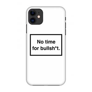 CaseCompany No time: Volledig geprint iPhone 11 Hoesje
