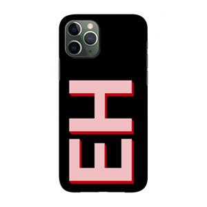 CaseCompany Monogram: Volledig geprint iPhone 11 Pro Hoesje