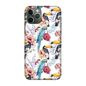 CaseCompany Bloemen tukan: Volledig geprint iPhone 11 Pro Hoesje