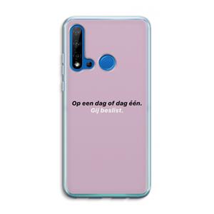 CaseCompany gij beslist: Huawei P20 Lite (2019) Transparant Hoesje