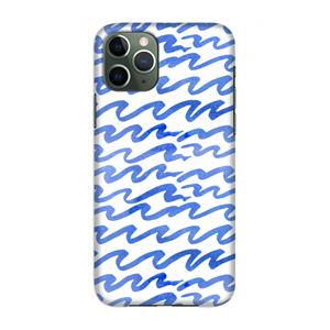 CaseCompany Blauwe golven: Volledig geprint iPhone 11 Pro Hoesje