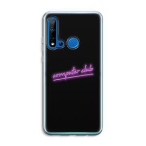 CaseCompany Vice Black: Huawei P20 Lite (2019) Transparant Hoesje