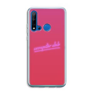 CaseCompany Vice Glow: Huawei P20 Lite (2019) Transparant Hoesje