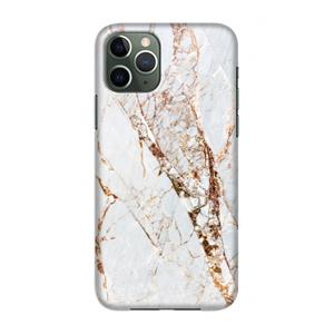 CaseCompany Goud marmer: Volledig geprint iPhone 11 Pro Hoesje