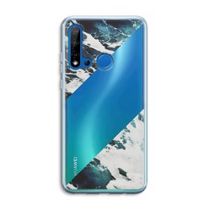 CaseCompany Golven: Huawei P20 Lite (2019) Transparant Hoesje