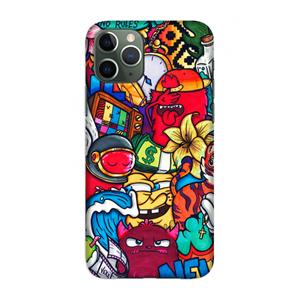 CaseCompany No Rules: Volledig geprint iPhone 11 Pro Hoesje