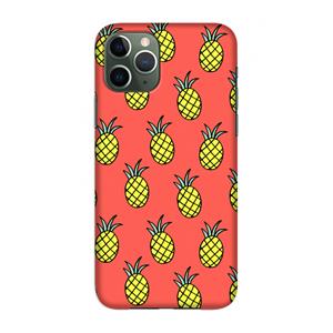 CaseCompany Ananas: Volledig geprint iPhone 11 Pro Hoesje