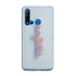 CaseCompany nofilter: Huawei P20 Lite (2019) Transparant Hoesje