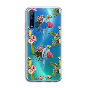 CaseCompany Kleurrijke papegaaien: Huawei P20 Lite (2019) Transparant Hoesje