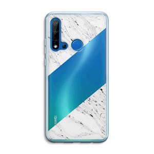 CaseCompany Biggest stripe: Huawei P20 Lite (2019) Transparant Hoesje