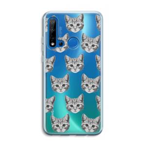 CaseCompany Kitten: Huawei P20 Lite (2019) Transparant Hoesje