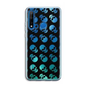 CaseCompany Musketon Skulls: Huawei P20 Lite (2019) Transparant Hoesje