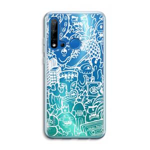 CaseCompany Vexx Mixtape #2: Huawei P20 Lite (2019) Transparant Hoesje